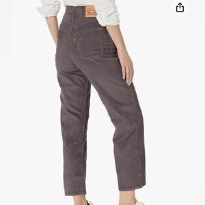 Levi’s Ribcage Straight Ankle Corduroy Pants 31